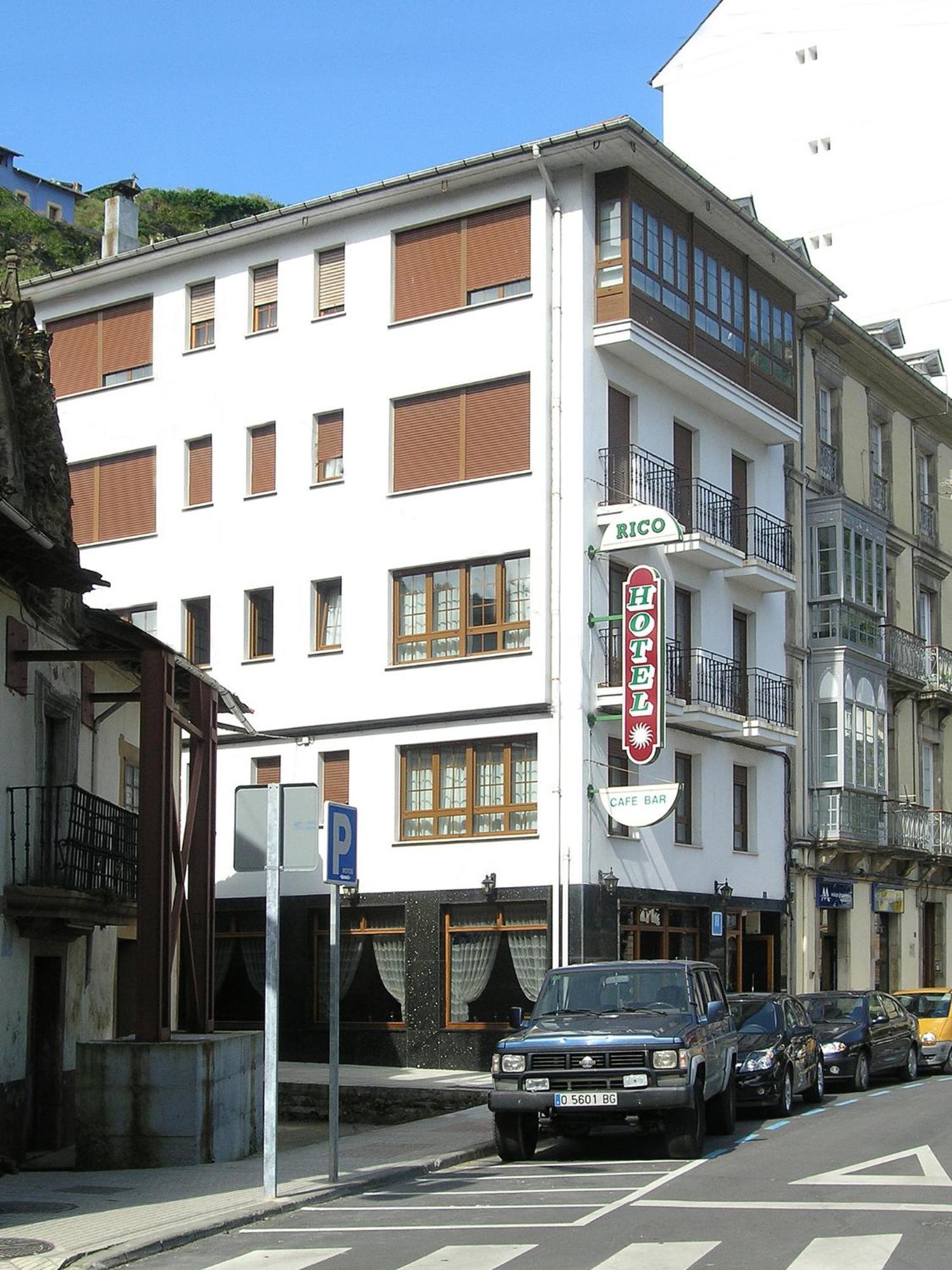 Hotel Rico Luarca Exteriér fotografie